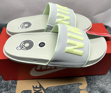 Nike Women's Offcourt Slide Light Silver/Barley Volt Size 7