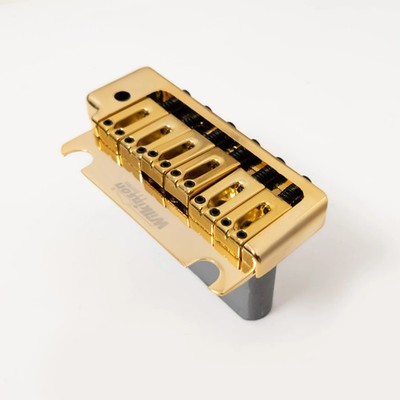 Wilkinson WOV08 2 Point Gold Silver Tremolo Bridge For ST Guitar 