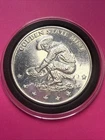 1 oz GSM Prospector Conestoga Wagon Golden State Mint .999 Fine Silver & Capsule