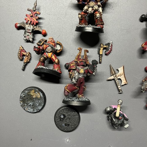 WARHAMMER 40K Khorne Berzerker Squad / WARHAMMER 40.000 Khorne Space Marines - Imagen 6 de 6