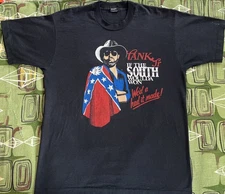 Vtg 80's Screen Stars Hank Williams Jr  T-shirt  XL SINGLE STITCH Made In USA