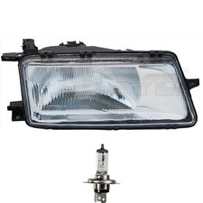 Scheinwerfer links H4 für Opel Vectra A 86_ 87_ J89 88_ 89_ inkl. Osram Lampen