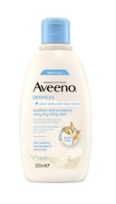 Aveeno Dermexa Daily Emollient Body Wash, Gently 300 ml (Pack of 1), WHITE 