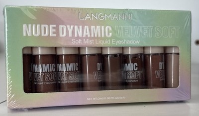 Matte Liquid Eyeshadow 8 Colors Nude Waterproof Blendable CreaseProof New Sealed