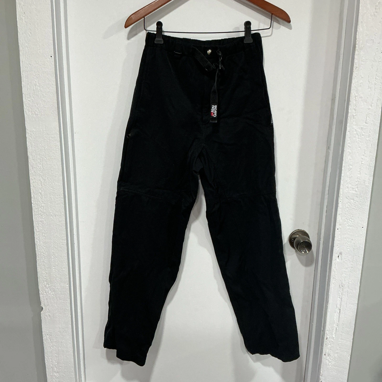 Abu Garcia Soft Shell Pants Fishing Water Resistant Women’s Medium, Black