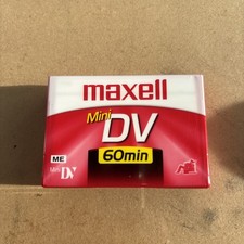 Maxell DVM60SE Mini DV 60 Min Blank Digital Video Cassette Tape