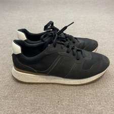 UGG Retrainer Shoes Womens 9.5 Black Leather ...