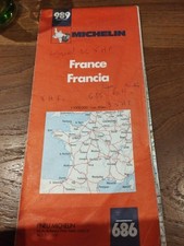 Carte MICHELIN N° 989 - France - 1984