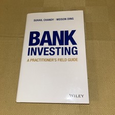Bank Investing A Practitioner Field Guide Chandy & Ding HC Book Excellent ++