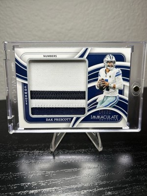 Panini Immaculate Patch Dak Prescott /25 Dallas Cowboys 2024 Jumbo Patch SSP