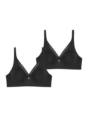 Triumph 2er Pack Damen Top Bügelloser BH True Shape Sensation Bra Bustier
