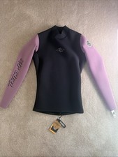 Rip Curl Wetsuit Shirt Reversible New Size M Purple 1.5 Dawn Patrol