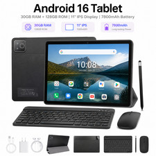 Urao K6L 11 IPS Tablet Android 16 Wifi Pad 30GB 128GB 1TB expand Octa-Core AI