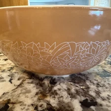 Vintage Corning Ware Nesting Mixing Bowl Cinderella 2.5 Qt 443 Light Brown 