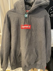 Supreme Box Logo Hoodie Grey | eBay