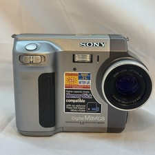 Sony Mavica MVC-FD90 1.6MP Digital Camera - Silver Tested Works