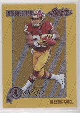 2018 Panini Absolute Introductions Spectrum Gold Derrius Guice #IN-DG 0ad