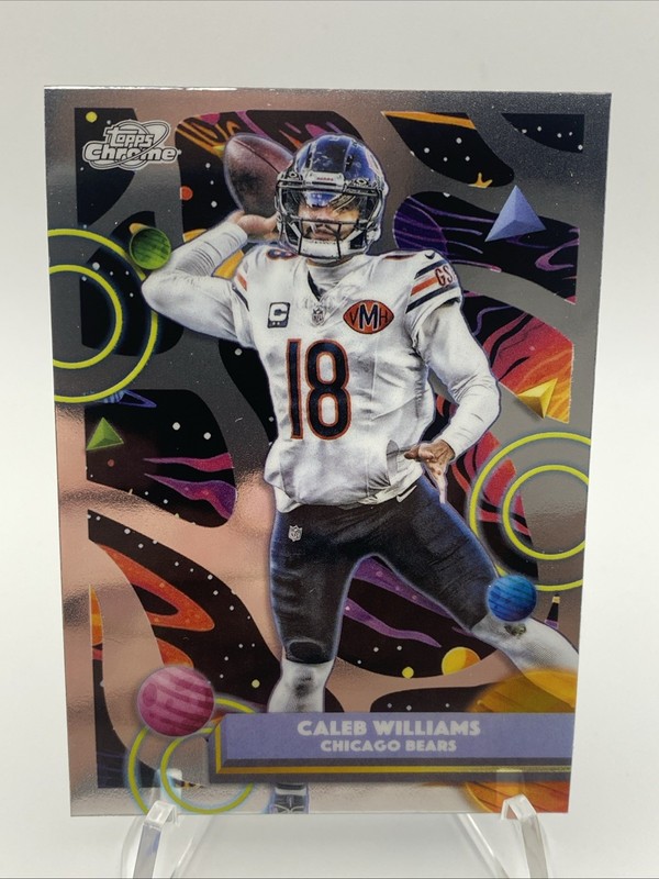 2025 Topps Chrome Cosmic Caleb Williams #16 Chicago Bears 