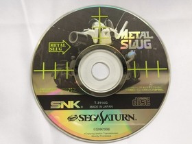 Metal Slug Sega Saturn SNK JAPAN NTSC-J w/Manual Tested Working Authentic