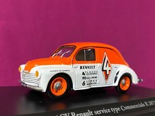 【RENAULT 4CV COLLECTION 】Renault 4CV RENAULT SERVICE 1951 1/43