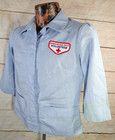 Vtg 60s RED CROSS Volunteer Nurse Pincord Smock Top G&G Uniform Talon Zip (S) — photo 1