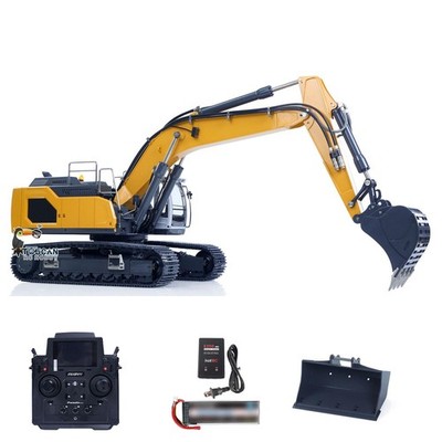 Used 1:14 RTR Hydraulic RC Assembled Excavator 945 5CH Reversing Valve Bucket