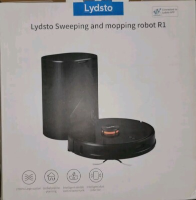 Robotic Vacuum Cleaner | Automatic Smart Floor Cleaner | Wi-Fi | Pet | Lydsto R1