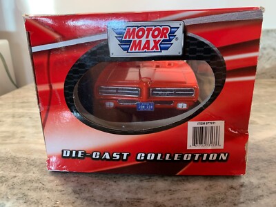 1/18 MOTOR MAX 1969 PONTIAC GTO JUDGE