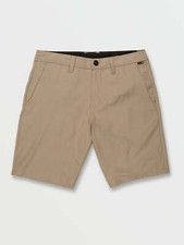VOLCOM Men's Hybrid Shorts SLUB FRICKIN CROSS SHRED - Khaki - Size 33 - NWT