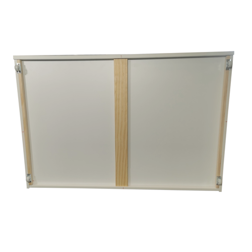 White Solid Wooden Bed Frame Single 4ft Double King Size Bed With Mattress Pine