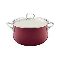 Topf Mit Deckel Kochtopf GemüSetopf Suppentopf Universaltopf 20 Cm Rotwein