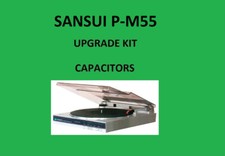 Turntable SANSUI P-M55 Repair KIT - all capacitors