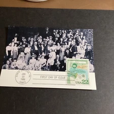 1986-First Day of Issue Collectible Postcards -  Collectible Set Of 4.