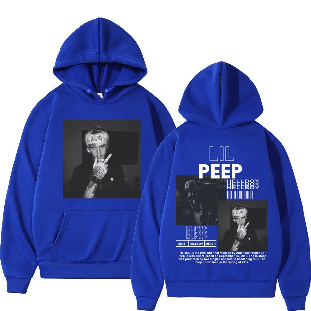 Hip Hop Rapper Lil Peep Graphic Hoodie High Quality Fashion Pullovers