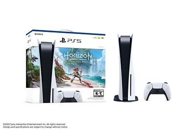 Brand New Sony PlayStation 5 PS5 Disc Horizon Forbidden West 1115A - Ships Today