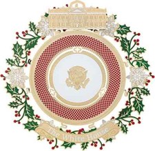 Official 2025 White House Christmas Ornament - Honors 150 Years of White House S