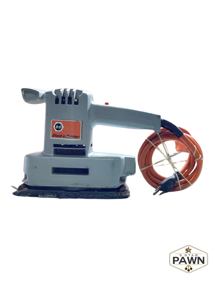 Black & Decker Model 7410 USA-Made Finishing Sander Tested FVS030958