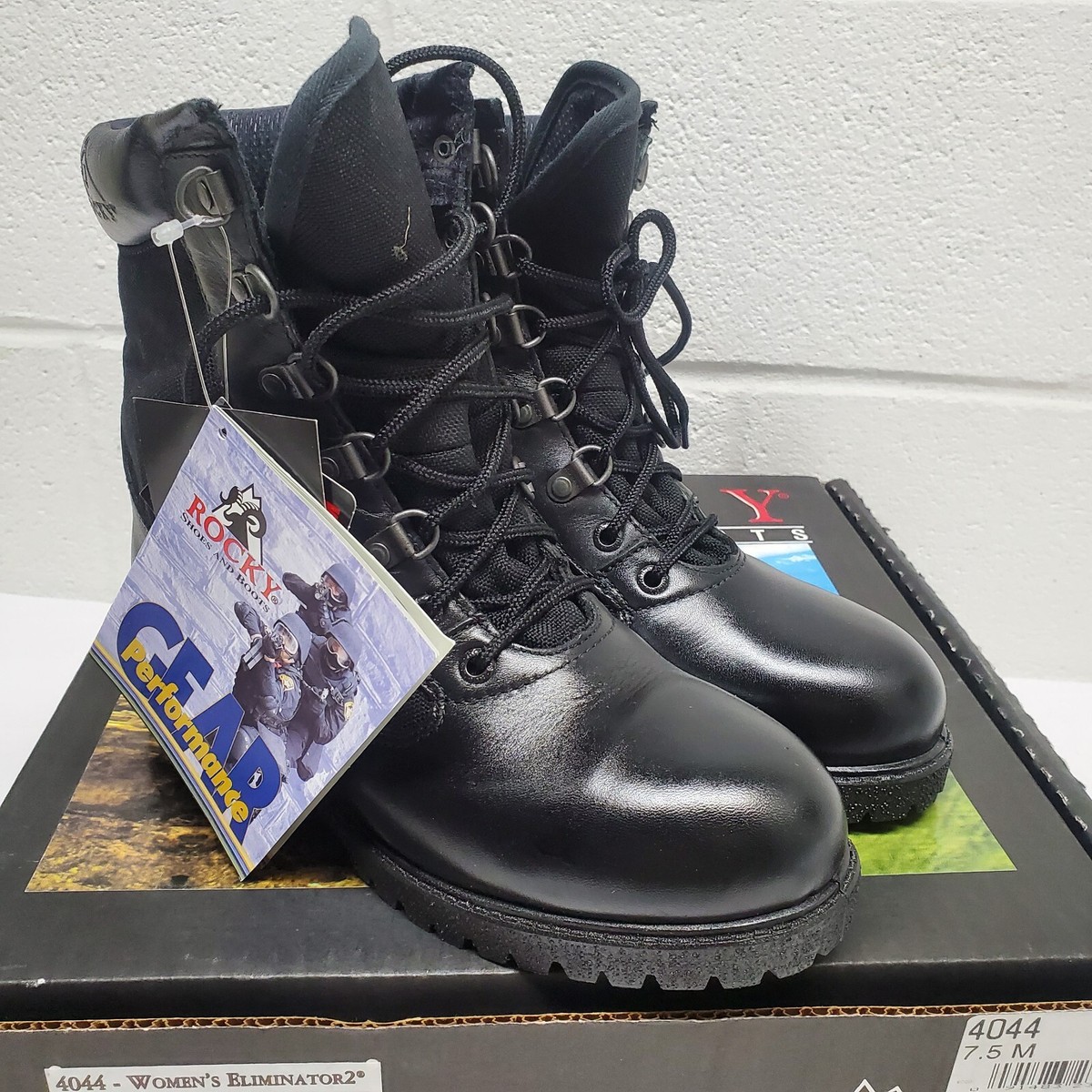 Rocky Black Leather Boots New in Box Rocky Black Leather Boots | ALOHAS main image 2