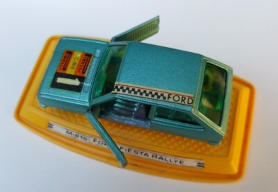 Ford Fiesta Rallye PILEN – Miniature 1/64 Bleue En Boîte – Occasion