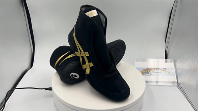 Asics Wrestling Shoes 1083A001 EX-EO special order black x gold