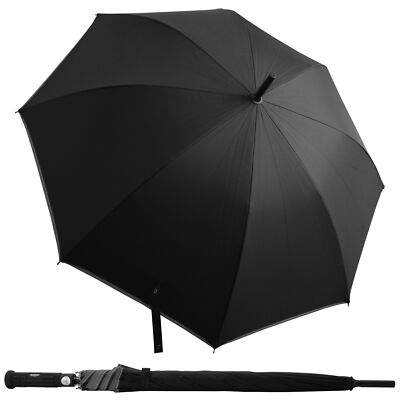 UZI Taktischer Automatikschirm Selbstverteidigung Regenschirm Metallspitze 112cm