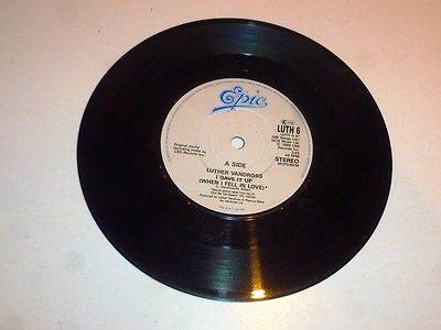 LUTHER VANDROSS - I Gave It Up (When I Fell In Love) - 1986 UK 7'' vinyl single