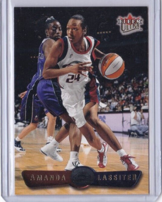 2002 Fleer Ultra WNBA #82 AMANDA LASSITER HOUSTON COMETS ID44