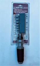 Shop-Tek 14pc Ratchet Screwdriver & Nut Set with 6 Bits and 7 Nuts