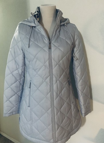 Quilted Zip Parka Jacket 