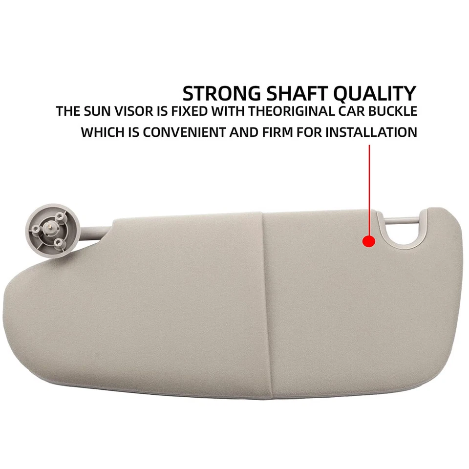 Juego de par de parasoles para Dodge Ram 1500 2500 3500 2002-2009 izquierda + derecha Foto 3 de 4