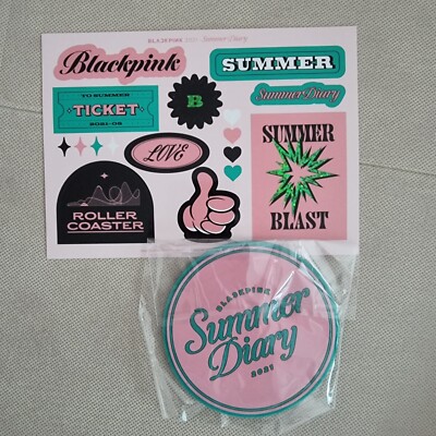BLACK PINK ] K-POP OFFICIAL BLACK PINK 2021 SUMMER DIARY SPECIAL