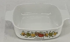 Corning Ware Spice Of Life 1 Quart Square Casserole Dish L'Echalote