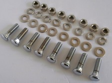 1950-1967 Vw Bumper Carrier Bolt Kit Frontrear Set Of 8 Long Bolts Nuts Washers 1950-1967 Vw Bumper Carrier Bolt Kit Frontrear Set Of 8 Long Bolts Nuts Washers