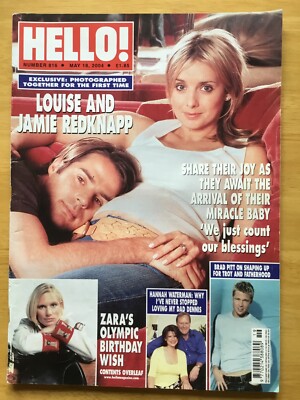 HELLO!  LOUISE & JAMIE REDKNAPP  HANNAH WATERMAN 18 MAY 2004